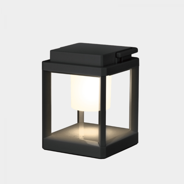 Outdoor Solar Powered Integrated LED Table Lamp